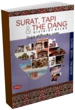 Surat ,Tapi Ane Dang District Atlas Map (English)